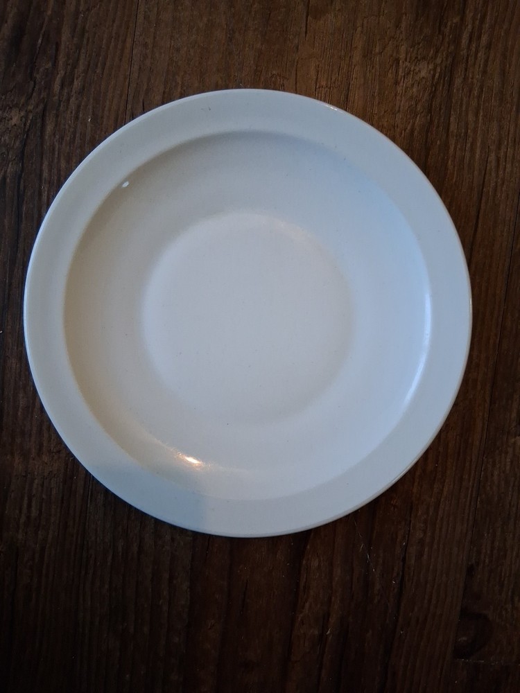 1  Vtg Pyroceram Tableware White 6½
