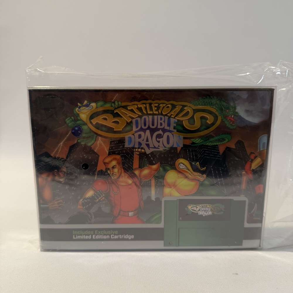 Battletoads Double Dragon Collectors Edition SNES Retro-Bit Game New Sealed