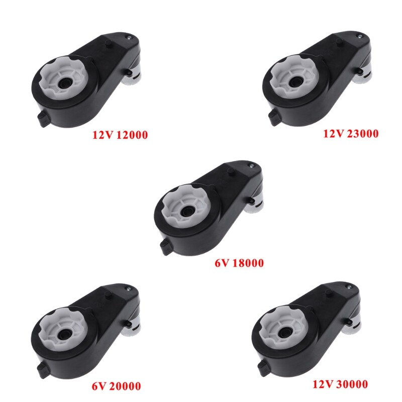 12000-30000 6V/12V Electric Motor Gear Box For Kids Ride On Bike Car Toy