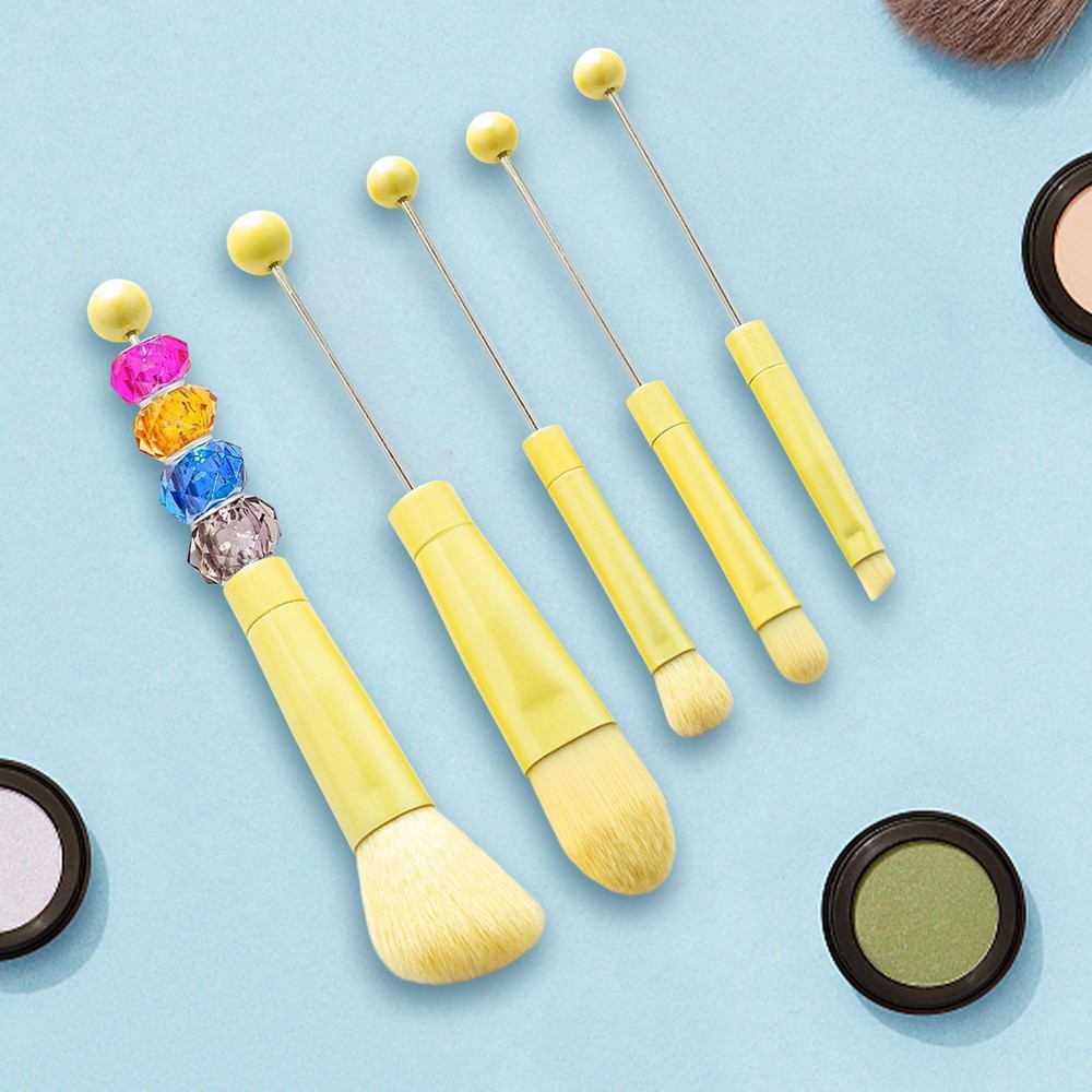 5Pcs Eye Makeup Brush Set Make up Brush Tool Kits Portable DIY with Soft