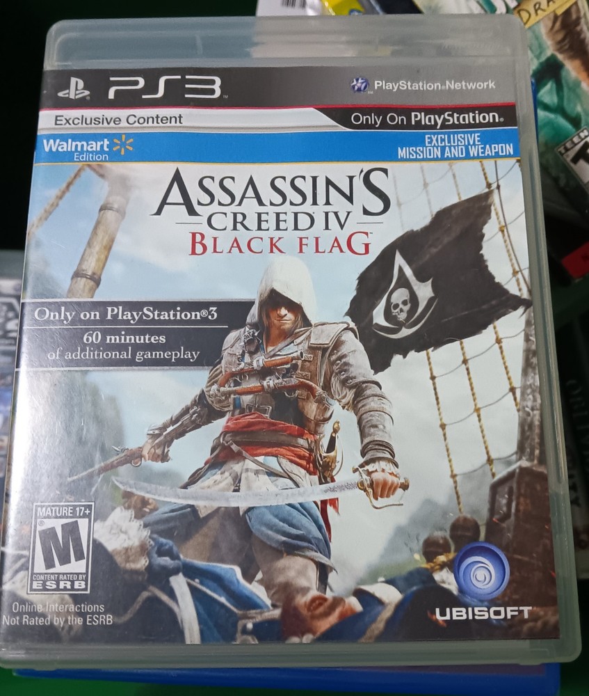 Assassin's Creed IV: Black Flag PS3 Walmart Exclusive Edition