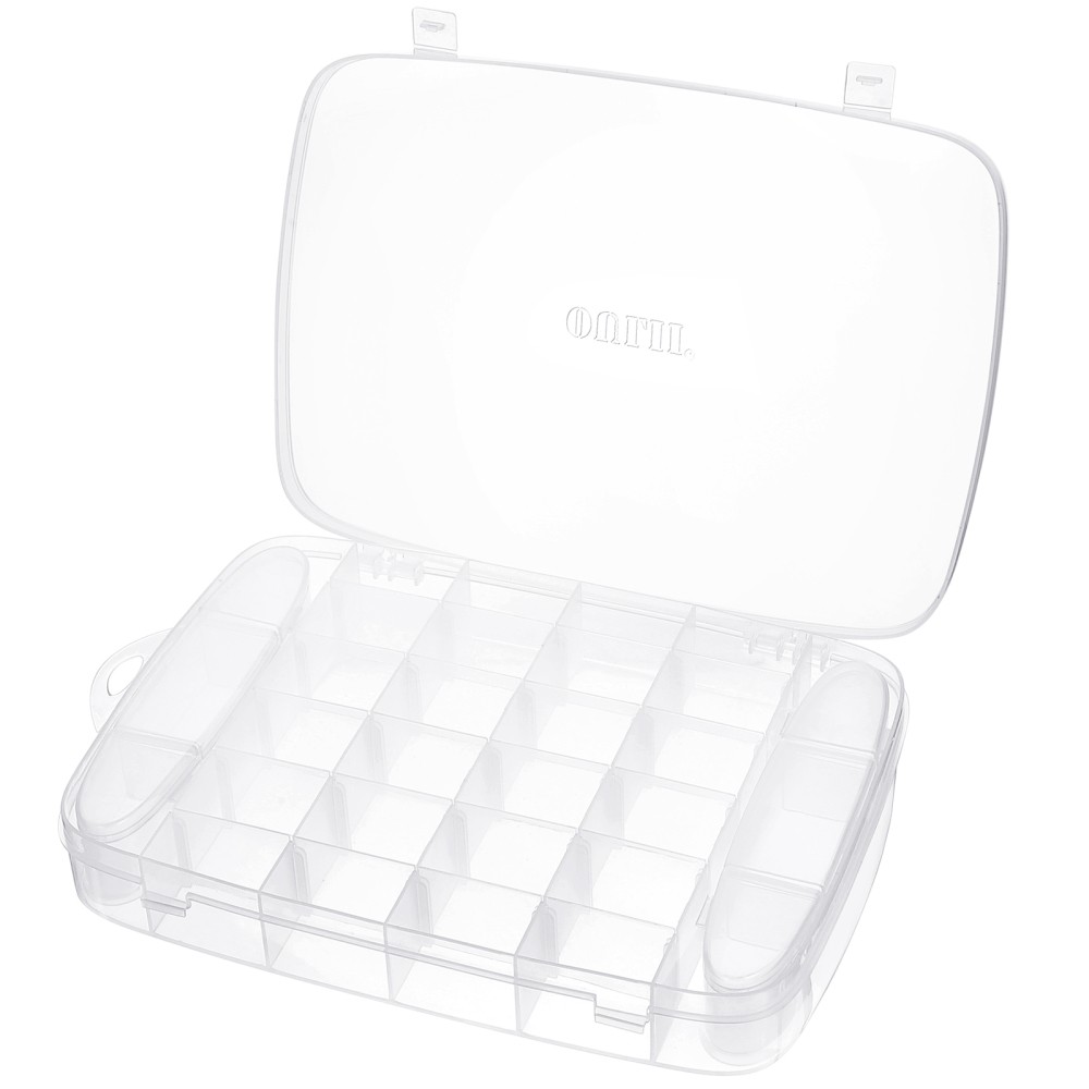 Jewelry Organizer Box with Small Compartments and Dividers