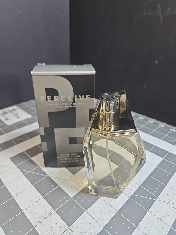 Avon Perceive Cologne Spray for Men 3.4 oz Original Boxed NOS