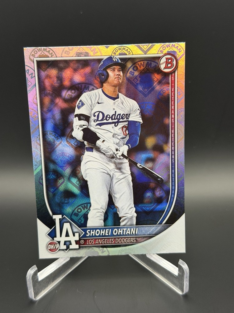 2025 Bowman Shohei Ohtani Retro Logo Foil #17