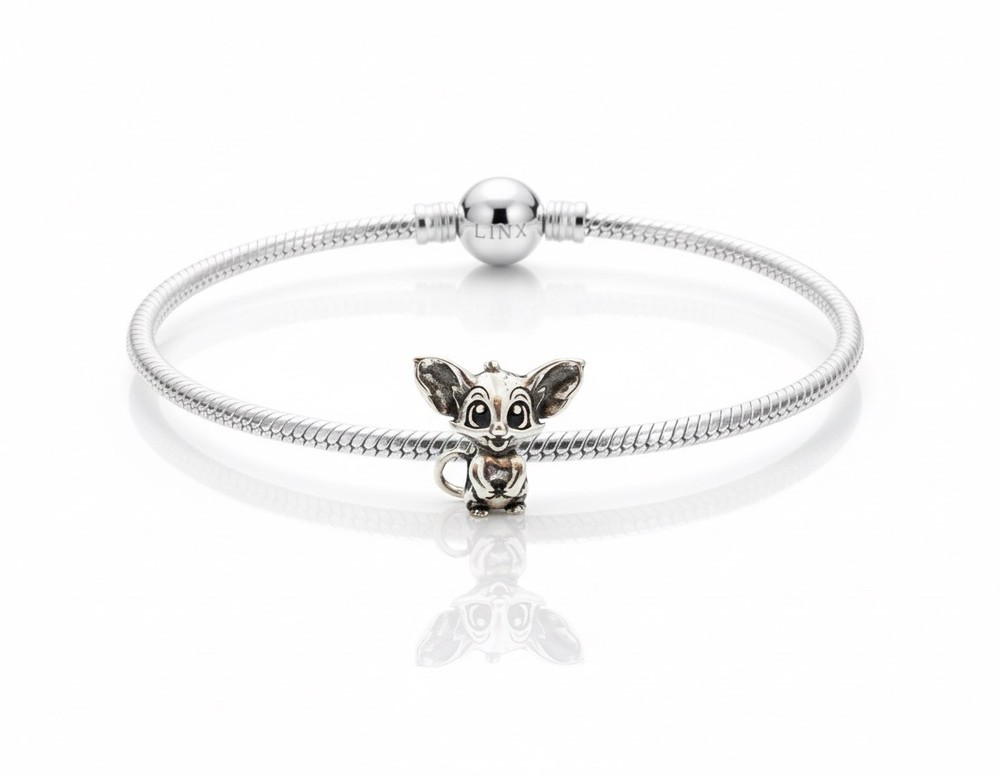 Sugar Glider Charm For Charm Bracelet 925 Sterling Silver