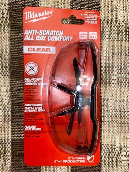 Milwaukee Electric Tools 48-73-2105 Safety Glasses - Gray Anti-scratch Lenses