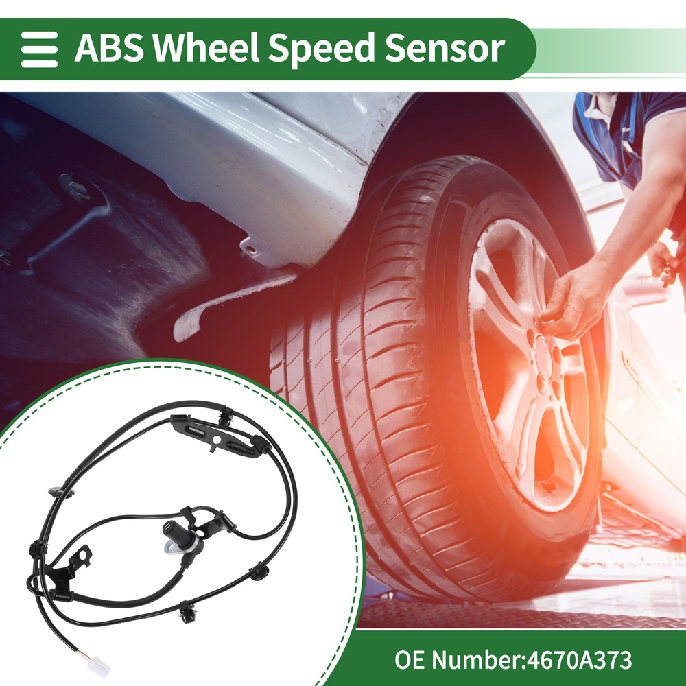 Mitsubishi Galant Rear ABS Wheel Speed Sensor 4670A373