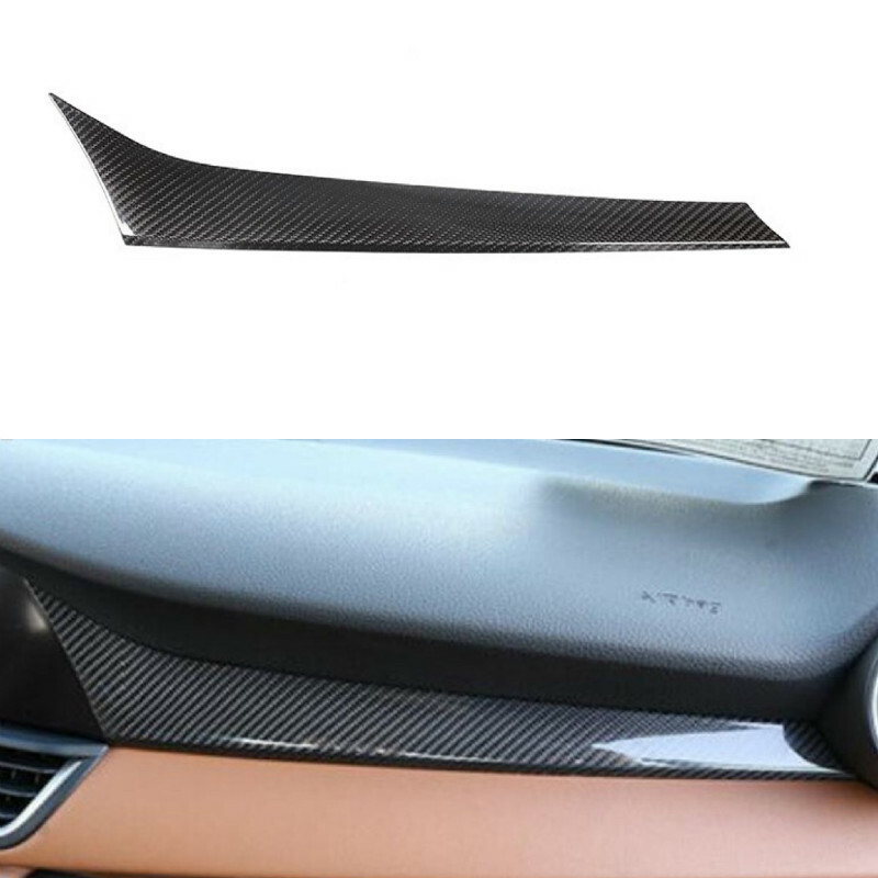 Real Carbon Fiber Center Dashboard Cover for Alfa Romeo Giulia 2017-2020  