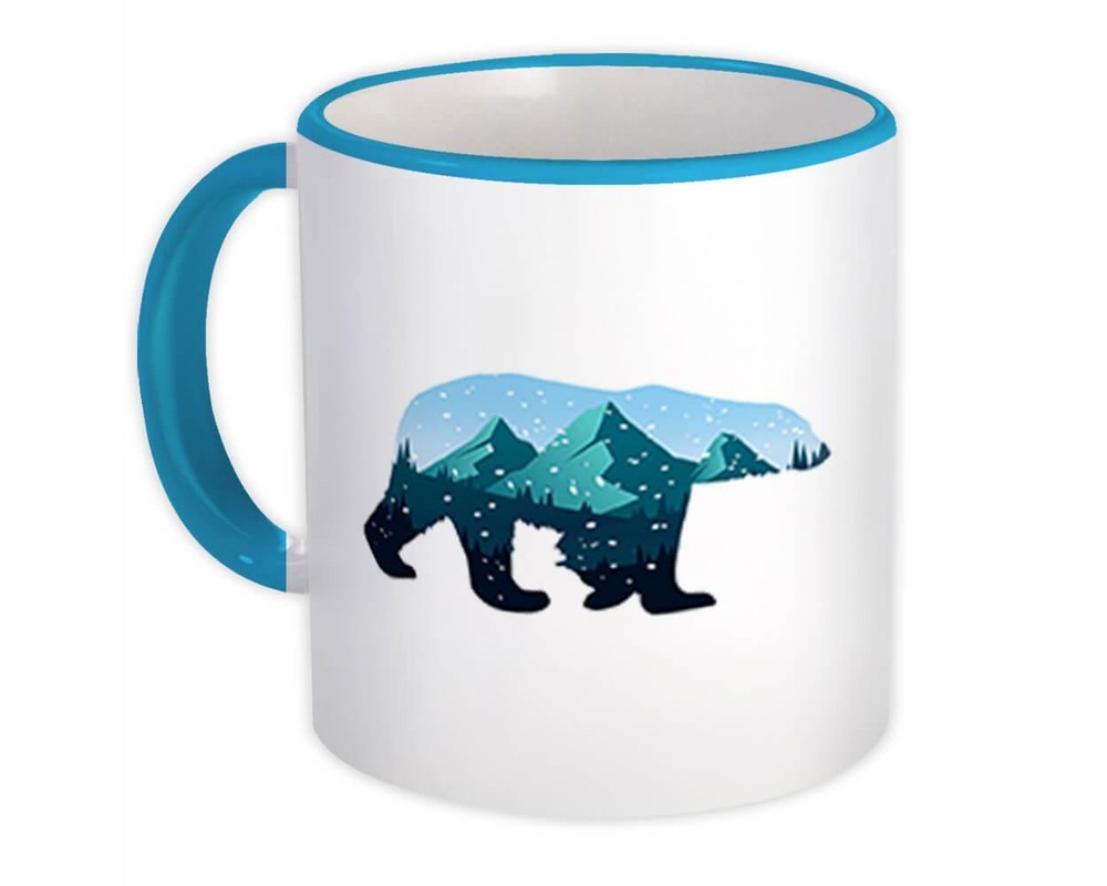 Gift Mug : Polar Bear Alaska Winter Wild Animal Protection Wildlife Lover Wall