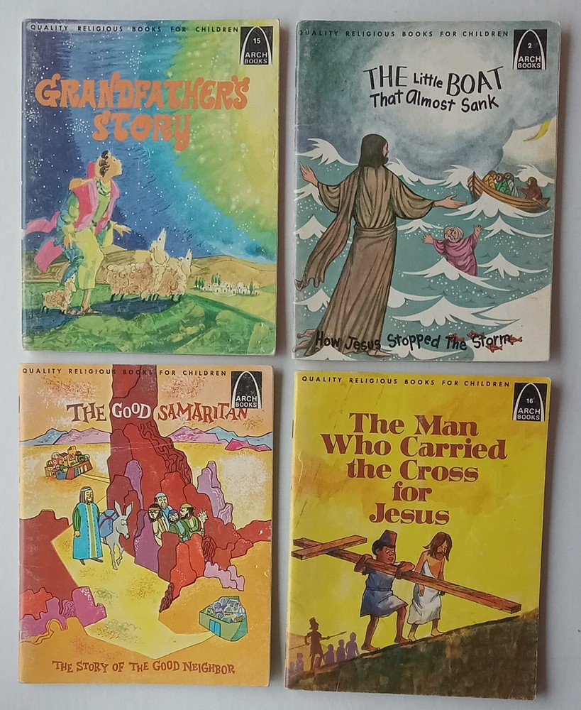 Quality Religious Books For Children Lot ARCH Books Plus other books.