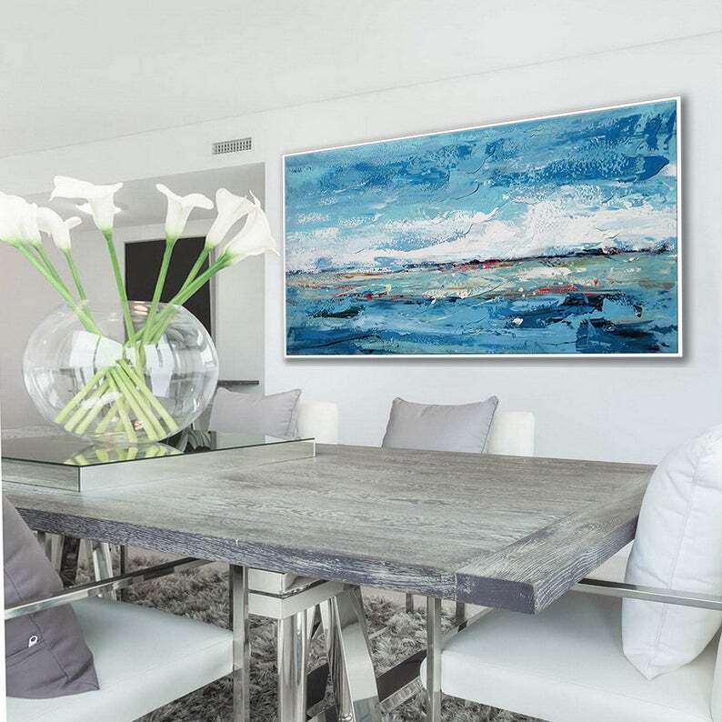 Extra Large Wall Art Textured Contemporary Oversize Painting Modern Art