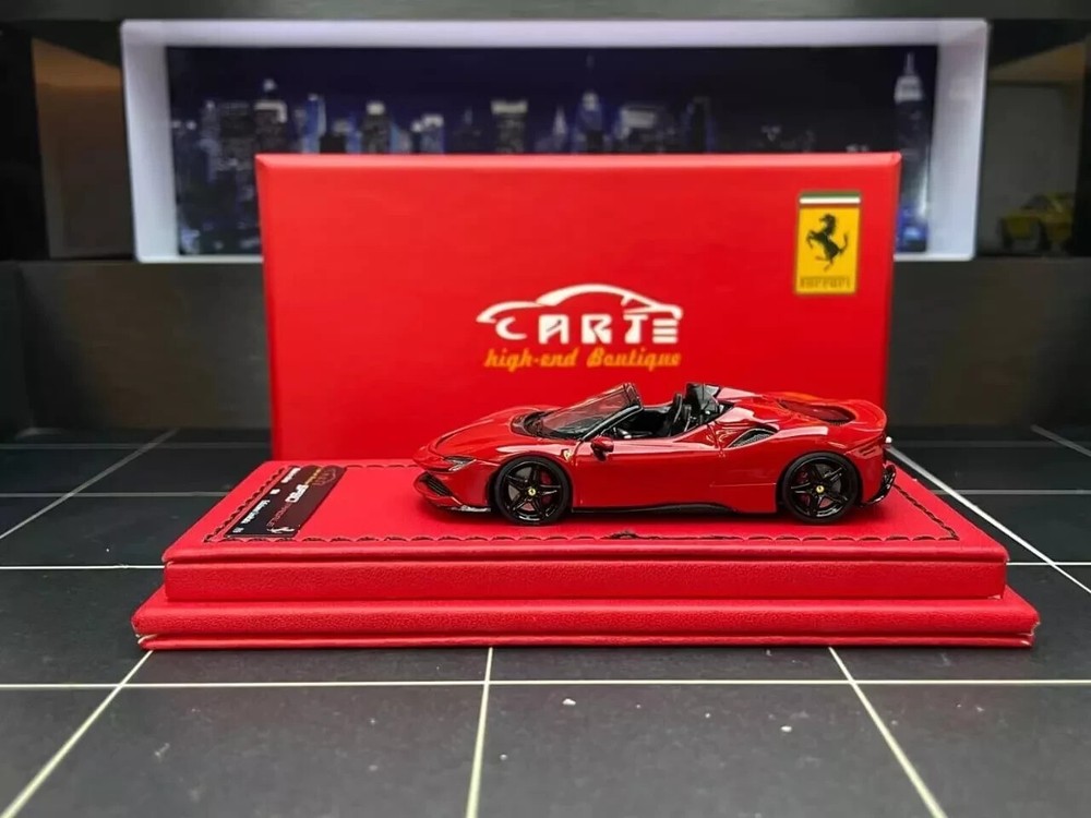 ART 1:64 Ferrari SF90 Stradale Sports Model Diecast Resin Car - multiple colors