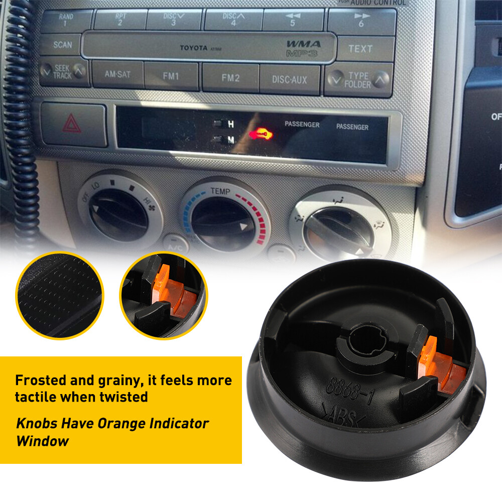 Fit Toyota Tacoma 2005-11 Control Knob Heater A/C Temperature HVAC Fan CAR PARTS