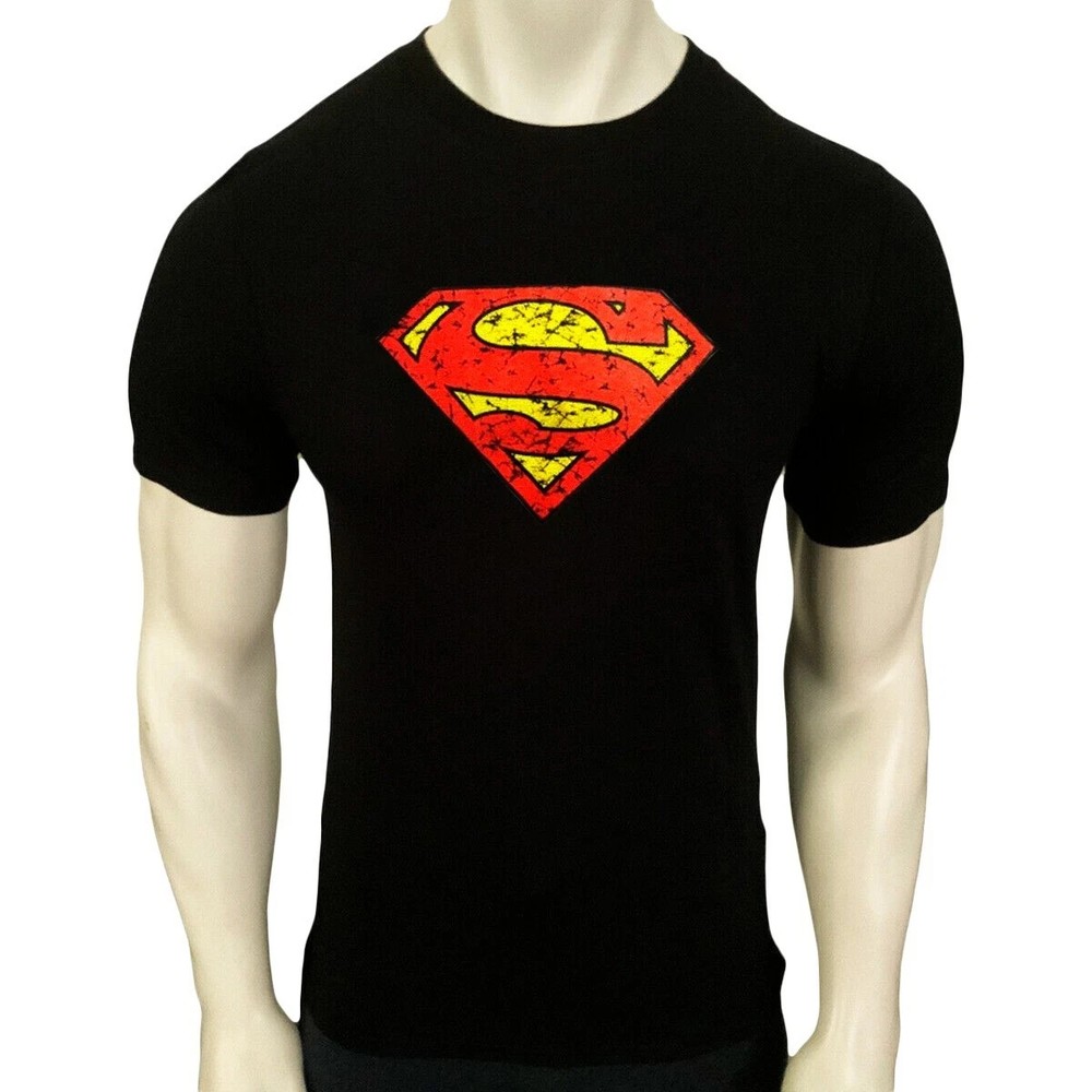 Nwt Superman Shield Superhero Comics Men's Short Sleeve Graphic T-Shirt