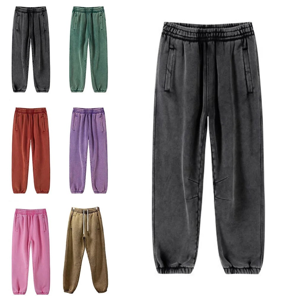 Men Women Hip Hop Loose Sweatpants Casual Unisex Fashion Pants