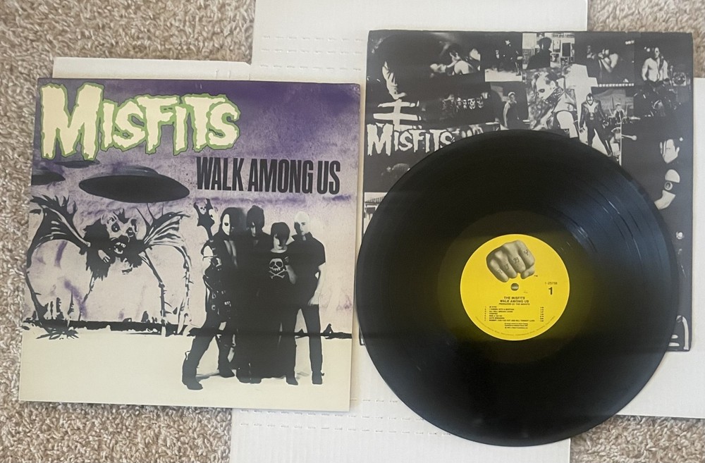 Misfits-Walk Among Us LP 1988 Pressing VG+ Original Owner