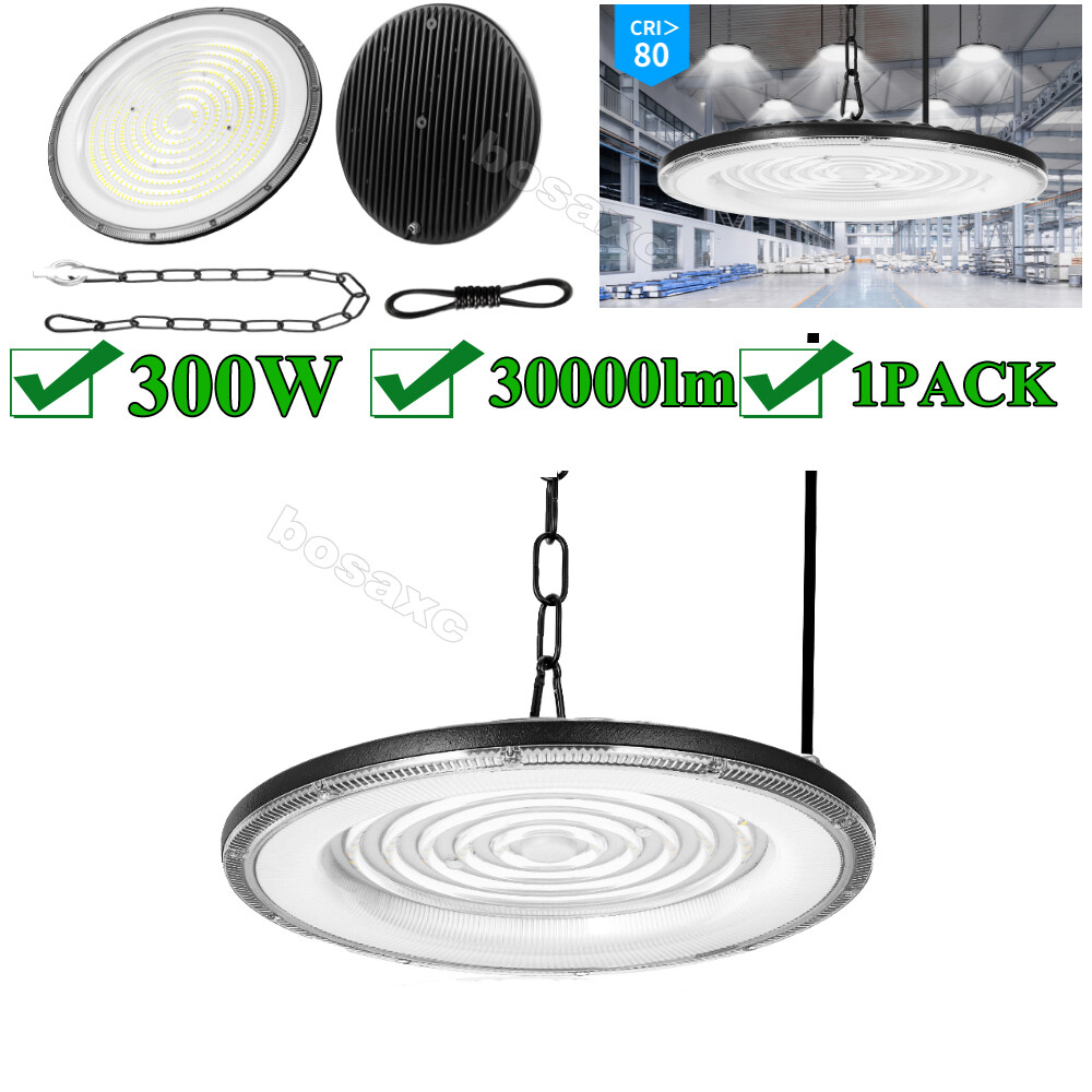300W Led UFO High Bay Light Industrial Commercial Factory Warehouse Shop Light