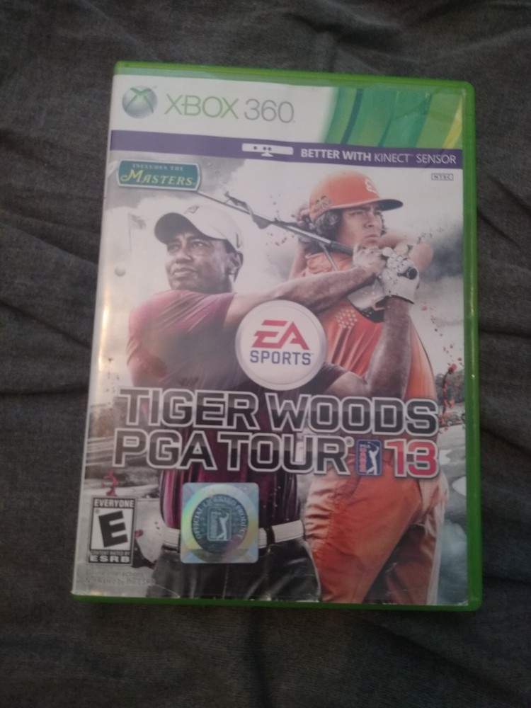 Tiger Woods PGA Tour 13, NO manual !! (Microsoft Xbox 360, 2012)