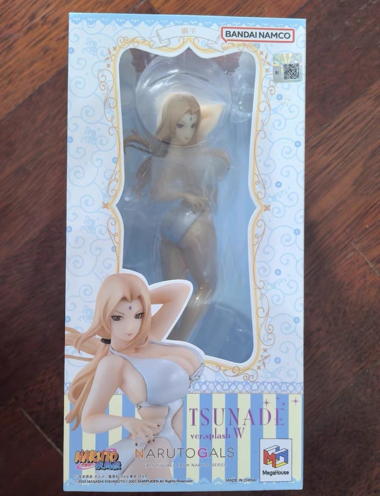 MegaHouse NARUTO Gals NARUTO Shippuden Tsunade Ver.Splash W Figure Model Toy New