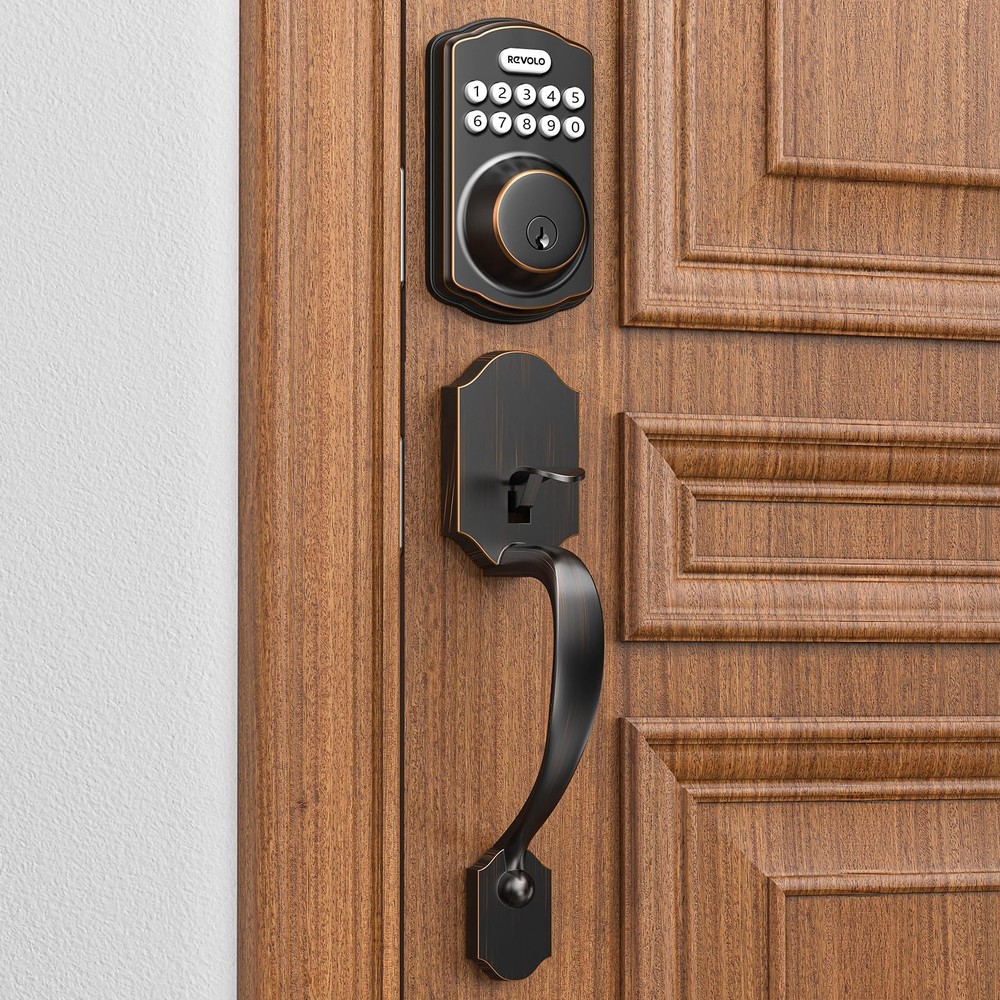 Smart Keyless Entry Deadbolt Lock with Keypad & Auto-Lock