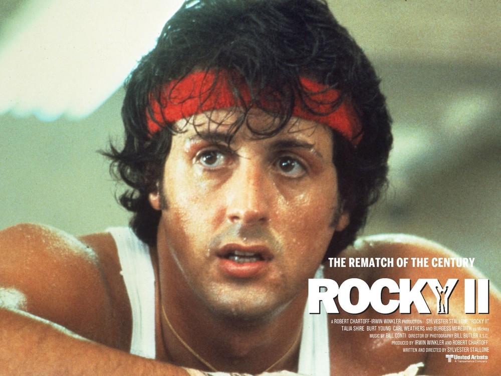 ROCKY II 2 1979 quad poster print 30x40