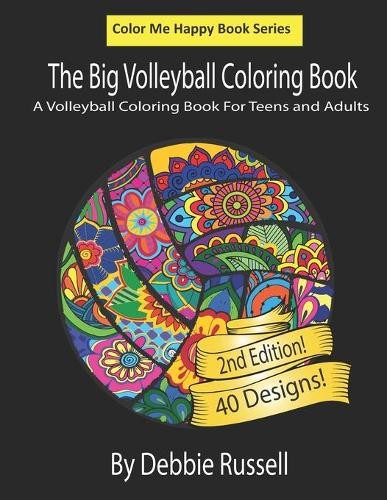 Debbie Russell The Big Volleyball Coloring Book (Paperback) Color Me HappyAnother great item from Rarewaves USA | Free delivery!