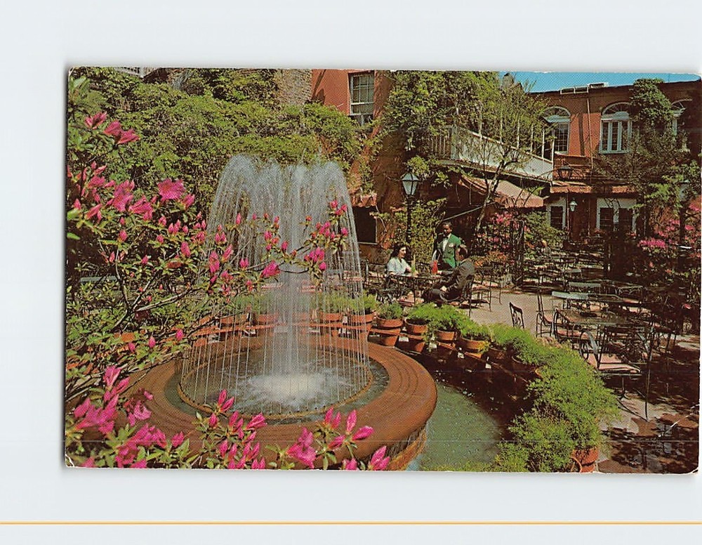 Postcard Pat O'Brien's 718 St. Peter Street Louisiana USA