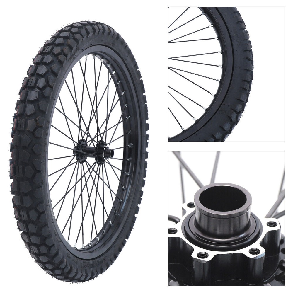 21 Inch Motorcycle Front Wheel Rim For Ebike Electric Bicycle 48V-72V With Tire
