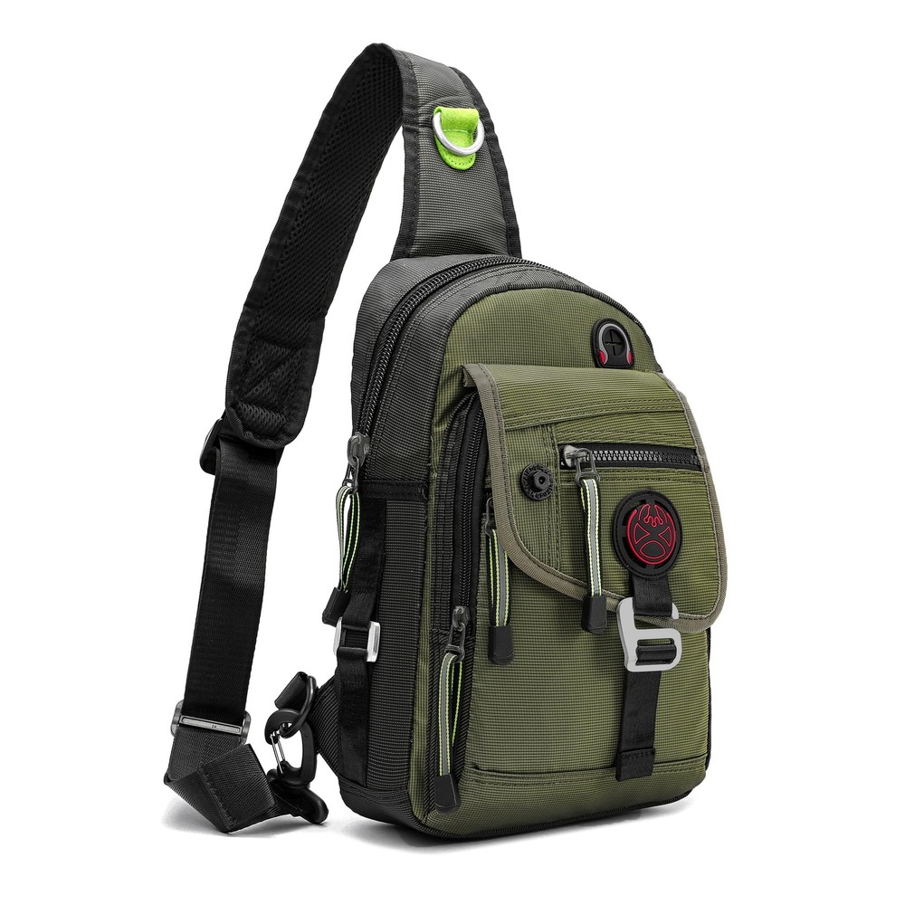 Sling Bag Chest Shoulder Backpack Crossbody Bags for Tablet Laptop Outdoor Hi...