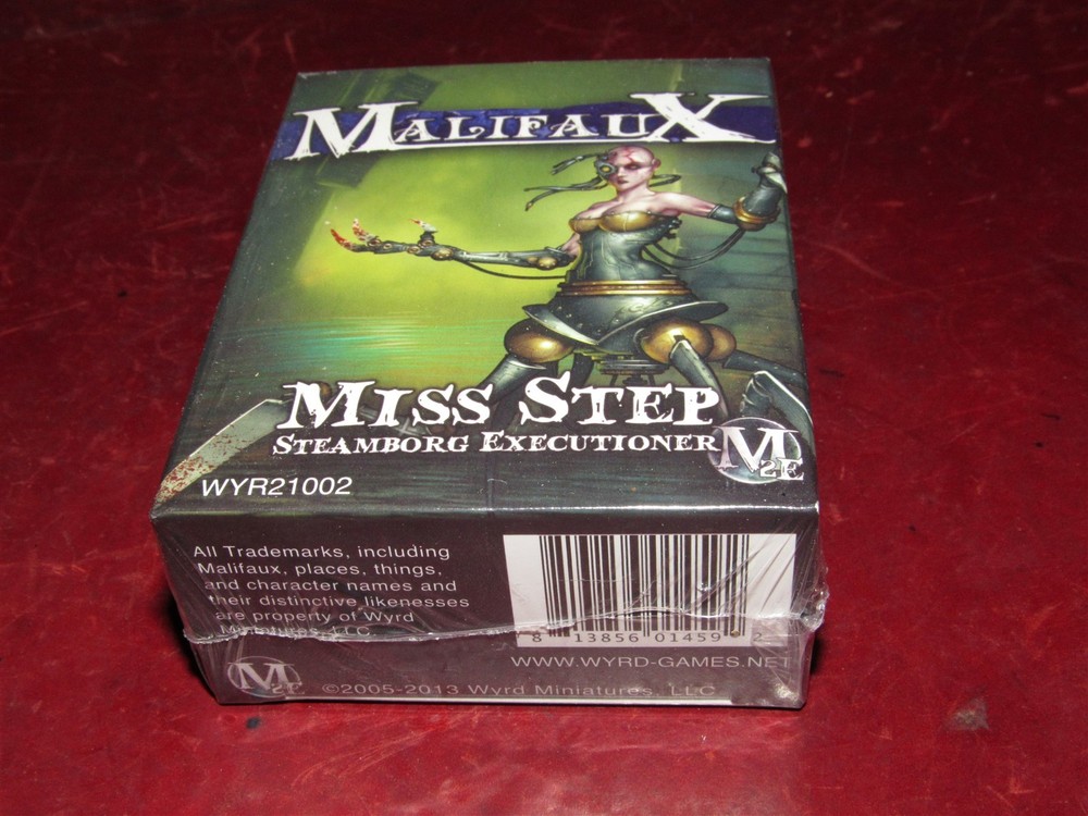 Malifaux: Miss Step: Steamborg Executioner: Sealed