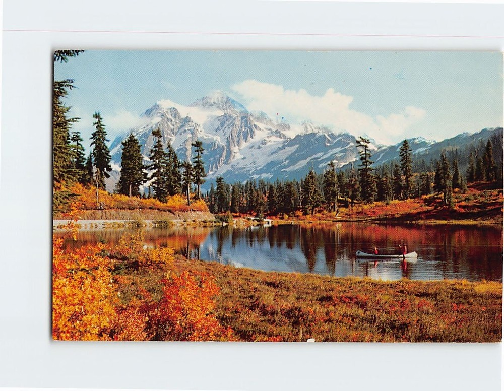 Postcard Mount Shuksan Mt. Baker National Forest Washington USA