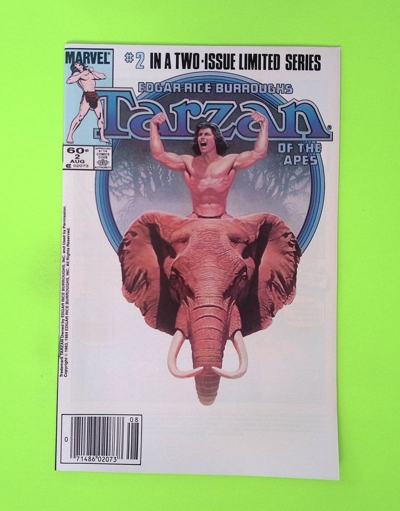 Tarzan of the Apes #2 1994 Marvel Comics Newsstand High Grade Comic Book X86-4