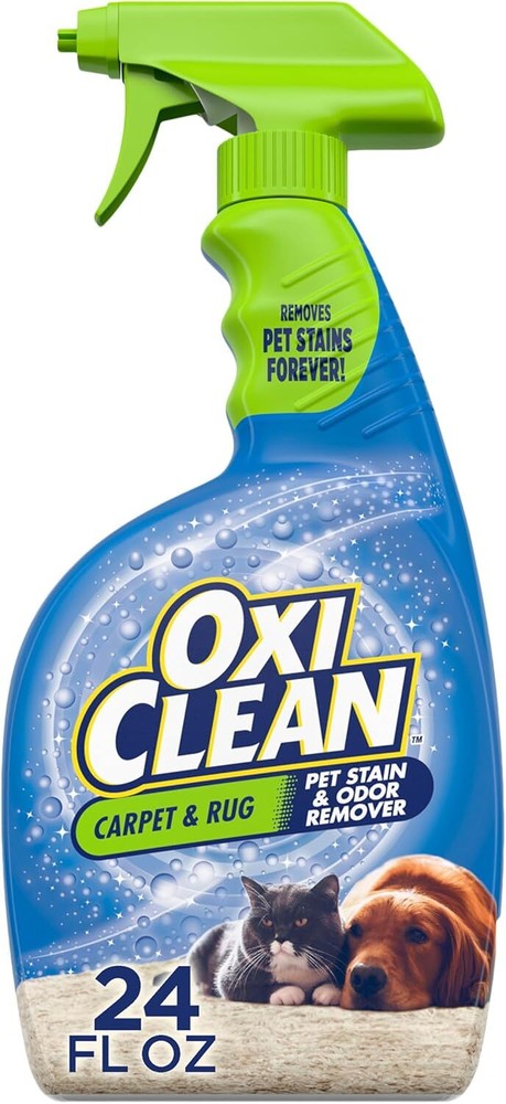 OxiClean Carpet and Rug Cleaner Spray for Pet Stains and Odors 24 fl oz