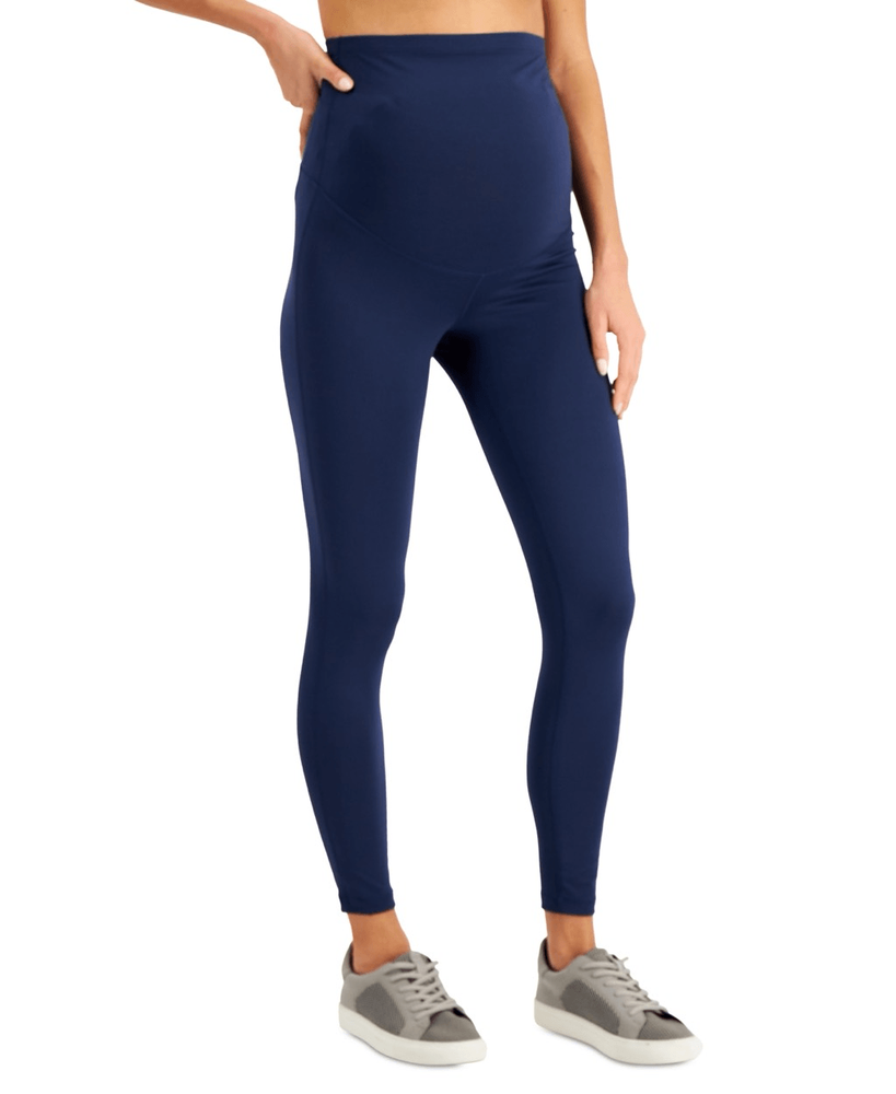 ID Ideology Women S Maternity Leggings Purple Size Medium