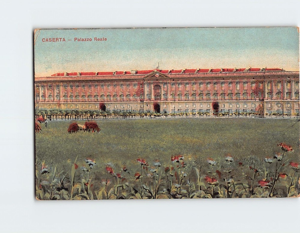 Postcard Palazzo Reale Caserta Italy
