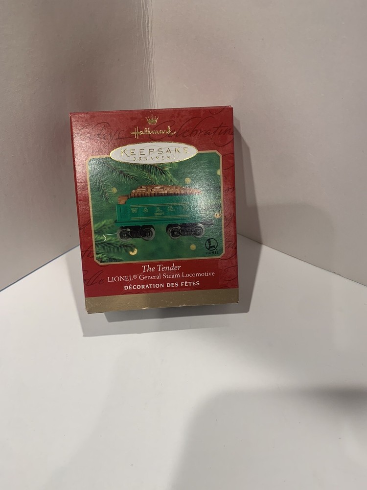 Hallmark Keepsake Ornament~2000~Lionel The Tender for General Steam Locomotive~N