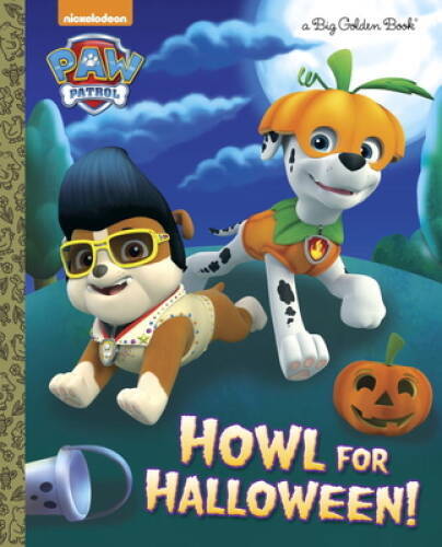PAW Patrol Howl for Halloween Big Golden Book Hardcover - Good Condition  