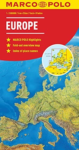 Europe Marco Polo Map (Marco Polo Maps) by Marco Polo Sheet map, folded Book TheFREE US DELIVERY | ISBN: 3829767285 | Quality Books