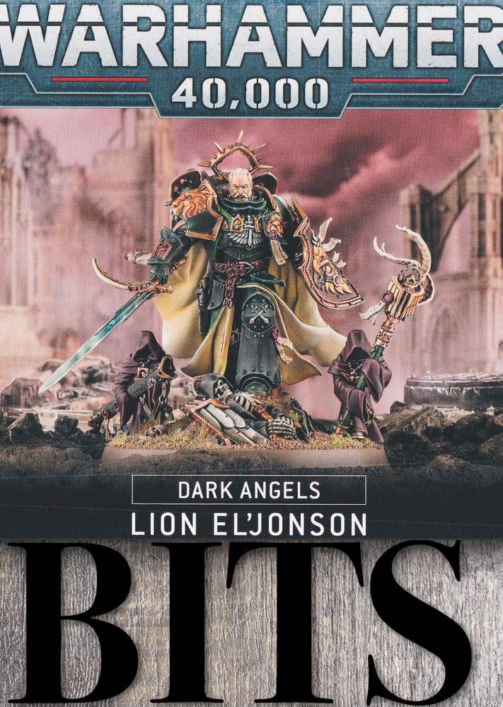 Warhammer 40K Heresy Space Marine Dark Angel LION EL'JONSON Primarch Bit Bits