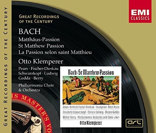 Bach: St.Matthew Passion by Johann Sebastian Bach, Otto Klempe...