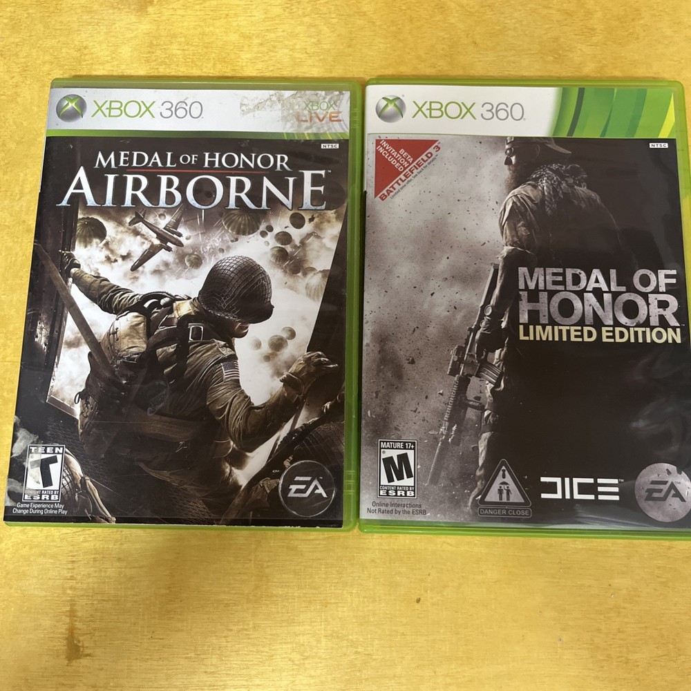 Medal of Honor: Airborne (Microsoft Xbox 360, 2007)