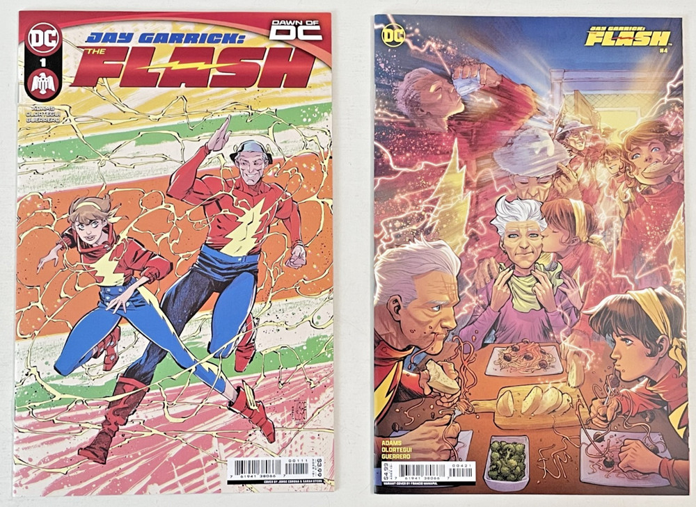 DC Comics JAY GARRICK THE FLASH 2 BOOK LOT # 1 & 4 DAWN OF DC VF/NM 2023