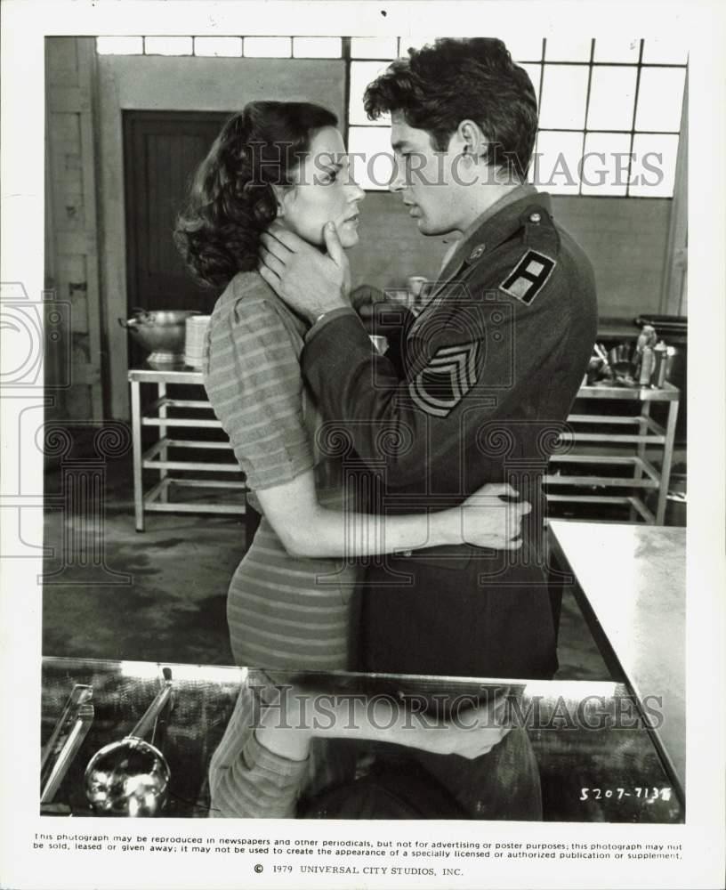 1979 Press Photo Lisa Eichhorn and Richard Gere star in a Universal film