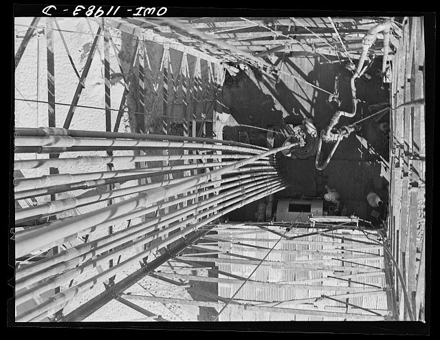 Photo:Andrews County Texas Oil Derrick Drilling Operation 1942 Nov