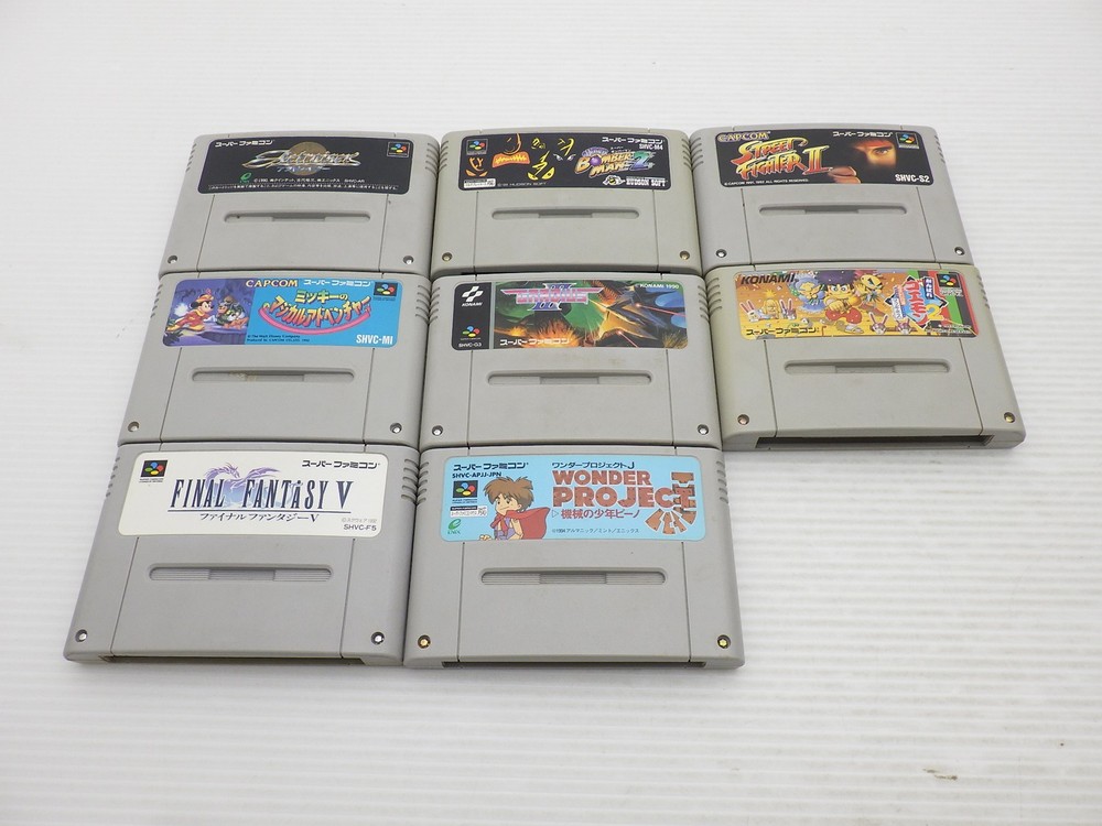 Nintendo SuperFamicom/SNES Game Lot Super Famicom/SNES JP GAME. 9000025576970