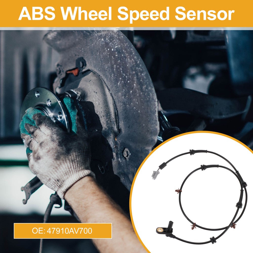 Nissan Primera Rear Right ABS Wheel Speed Sensor 47910AV700-image