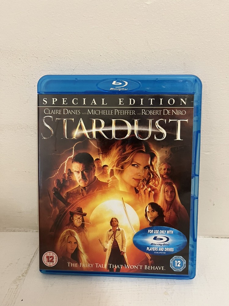 Stardust (Blu-ray, 2007) Claire Danes, Michelle Pfeiffer - Fantasy Romance Movie