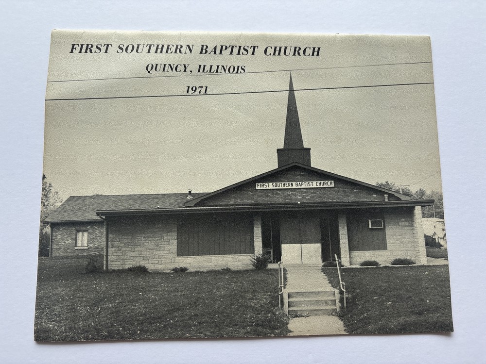 First Southern Baptist Church Directory, 1971 - Very Good