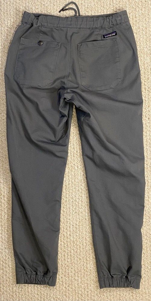 Patagonia Twill Traveler Jogger S Small Pants Mens 56776 Gray 28w / 29