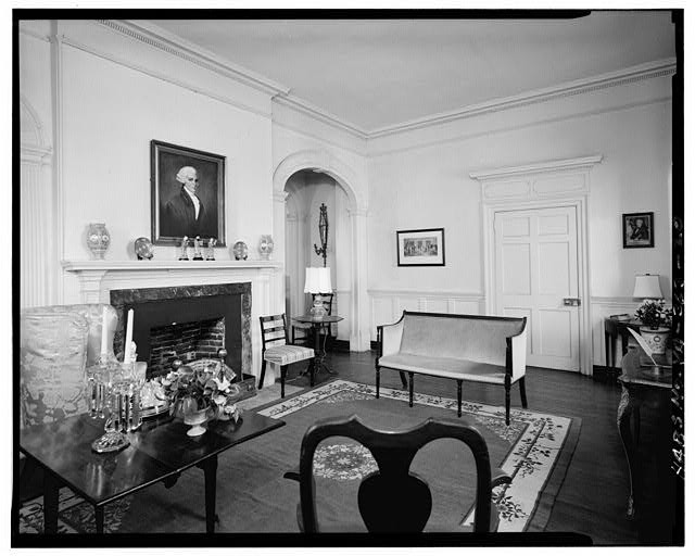 25. NORTHEAST PARLOR, FIRST FLOOR, LOOKING SOUTHWEST CORNER ROOM - Berkeley,